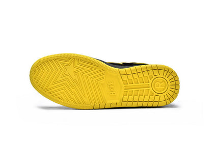 A Bathing Bape Sk8 Sta 'Black Yellow'
