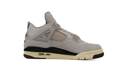 Retro Sneakers - Air Jordan 4 A Ma Maniere 'Fossil Stone' Edition