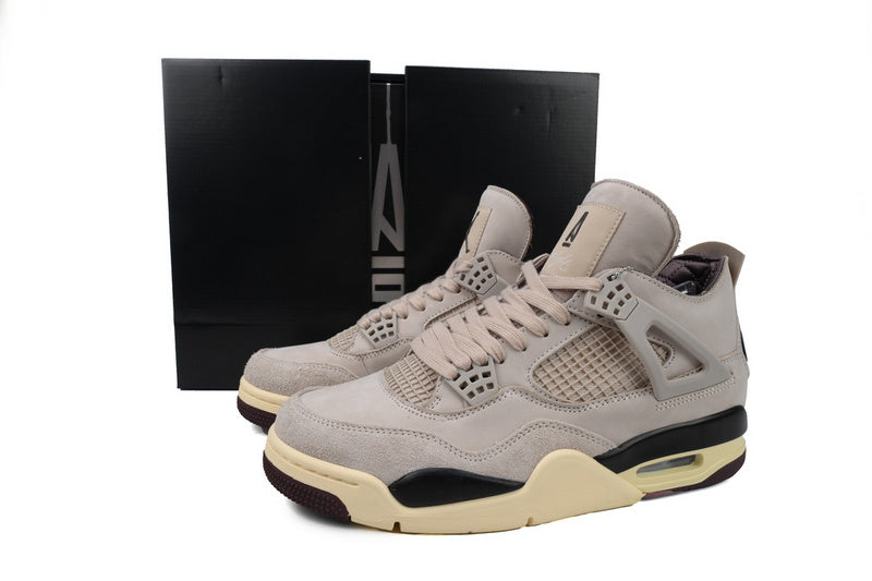 Retro Sneakers - Air Jordan 4 A Ma Maniere 'Fossil Stone' Edition