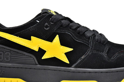 A Bathing Bape Sk8 Sta 'Black Yellow'