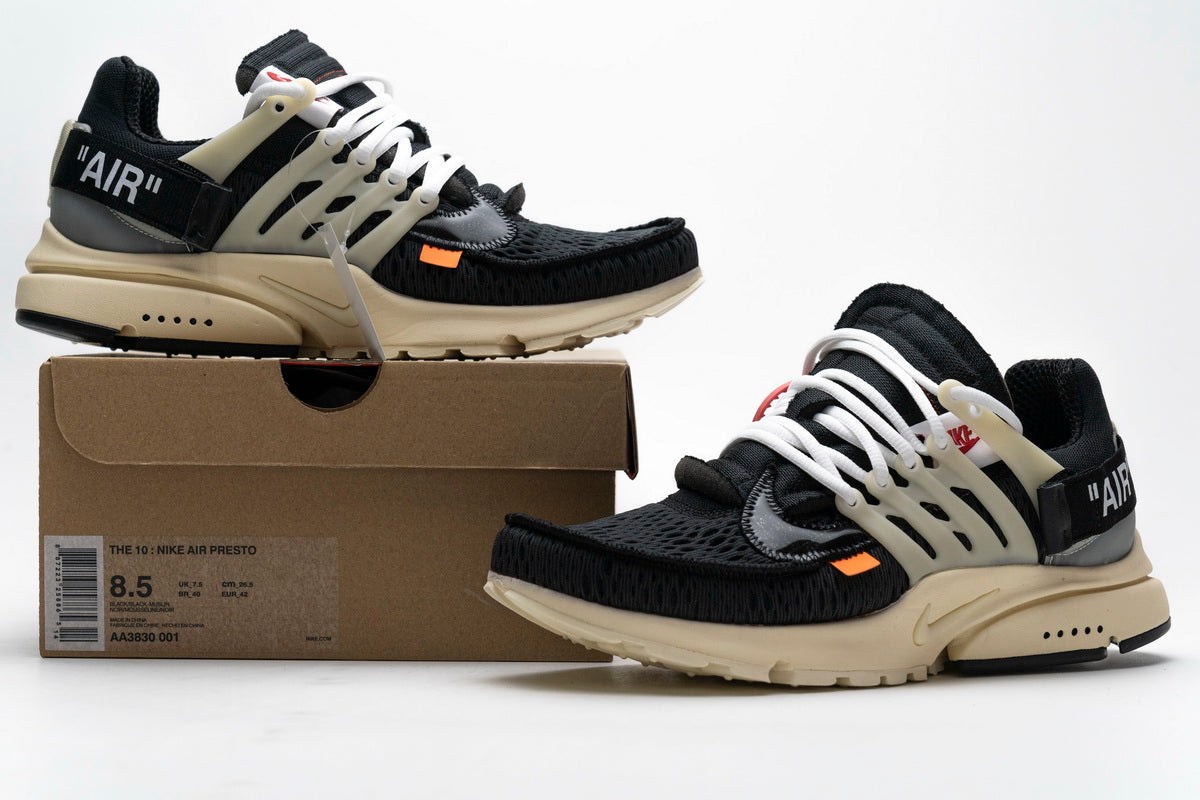 Air Presto 'The Ten' - Sleek Off-White Design