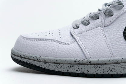 Air Jordan 1 Mid 'White Cement'
