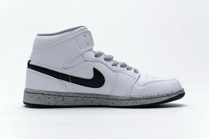 Air Jordan 1 Mid 'White Cement'