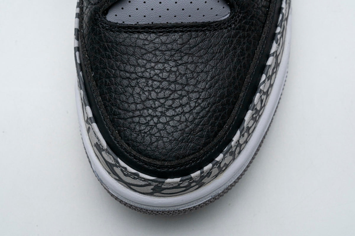 Air Jordan 3 Retro OG 'Black Cement' – Classic Basketball Sneaker