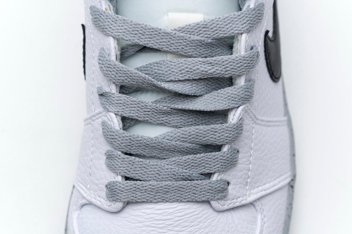 Air Jordan 1 Mid 'White Cement'