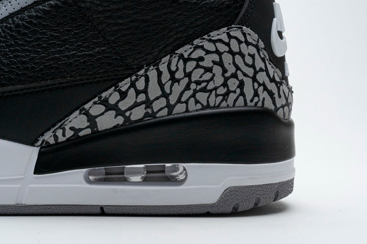 Air Jordan 3 Retro OG 'Black Cement' – Classic Basketball Sneaker