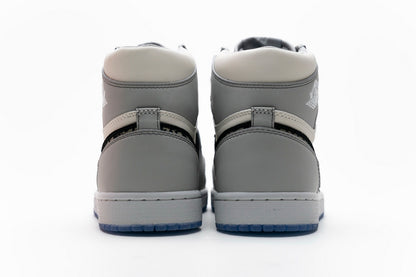 Air Jordan 1 High OG 'White Wolf Grey' - Luxury and Style Combined