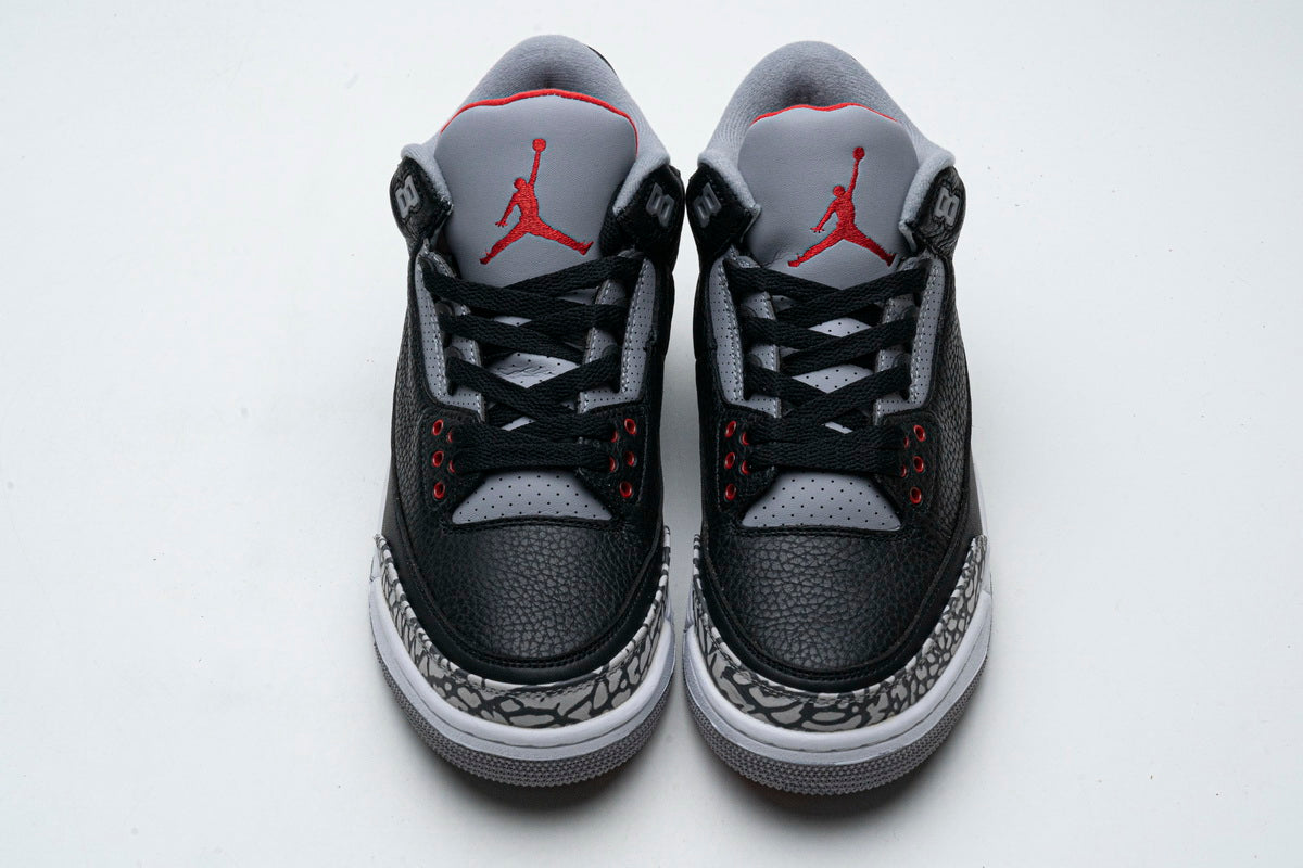 Air Jordan 3 Retro OG 'Black Cement' – Classic Basketball Sneaker