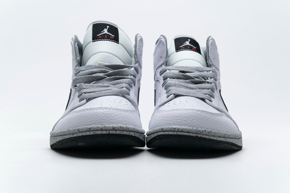 Air Jordan 1 Mid 'White Cement'