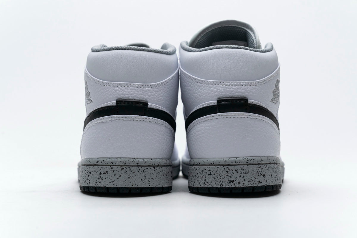 Air Jordan 1 Mid 'White Cement'