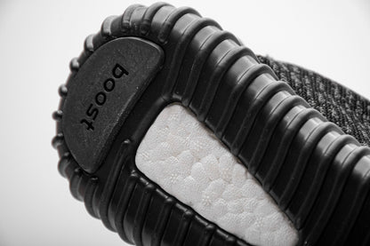 Yeezy Boost 350 'Pirate Black' - Sleek and Timeless Sneakers