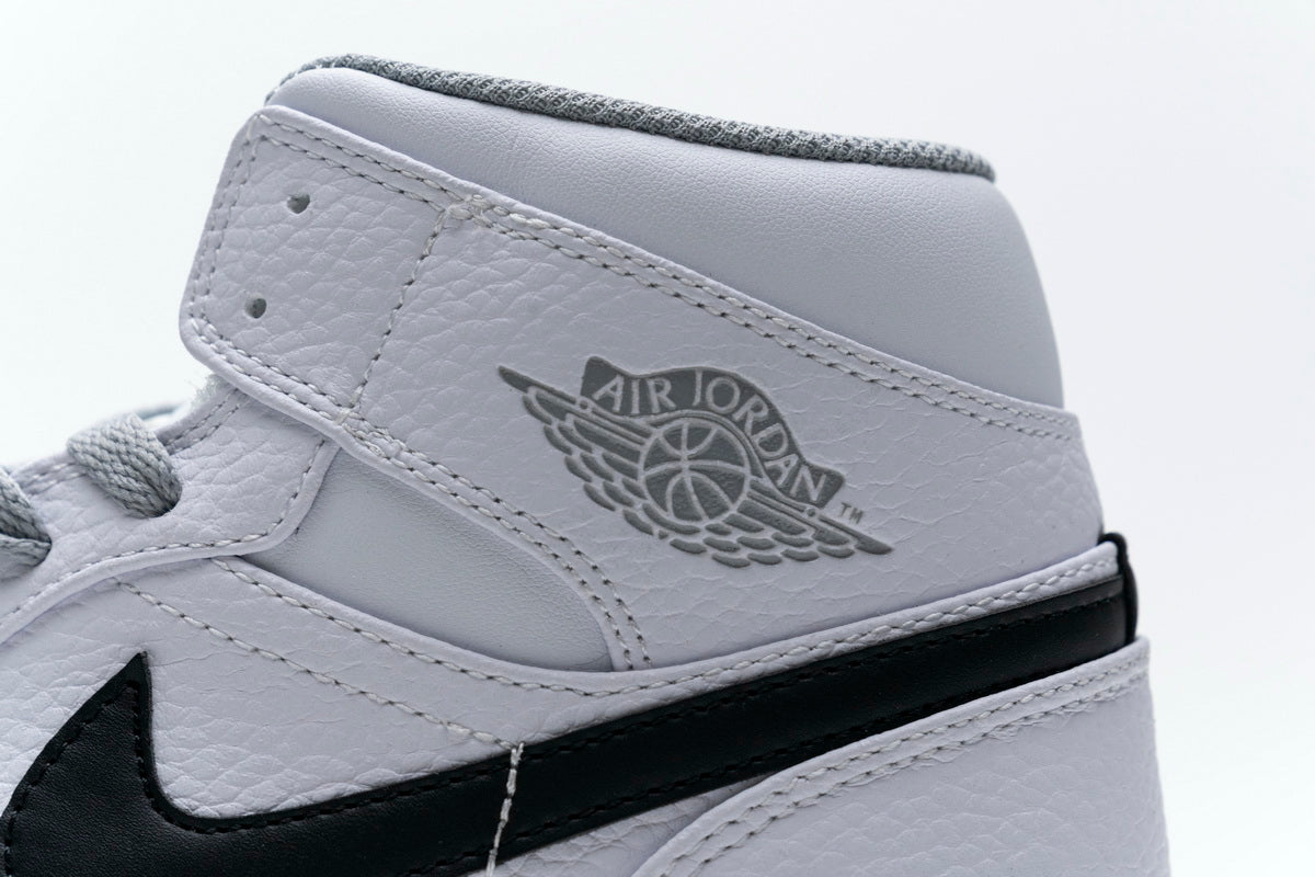 Air Jordan 1 Mid 'White Cement'