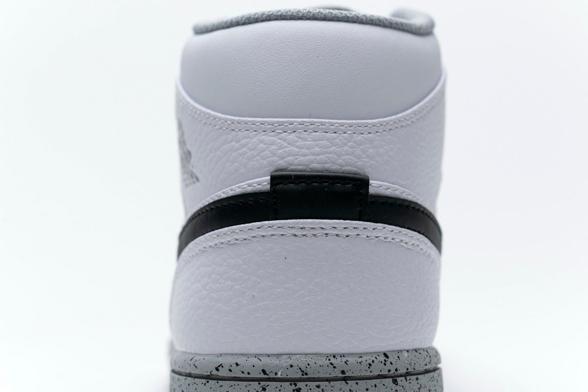 Air Jordan 1 Mid 'White Cement'