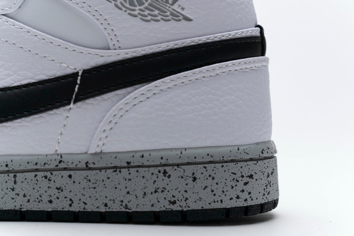 Air Jordan 1 Mid 'White Cement'