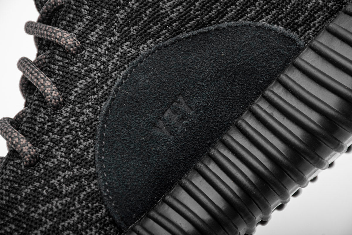 Yeezy Boost 350 'Pirate Black' - Sleek and Timeless Sneakers