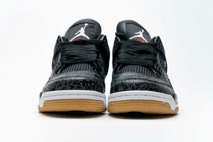 Air Jordan 4 Retro 'Black Laser' – Bold and Intricate