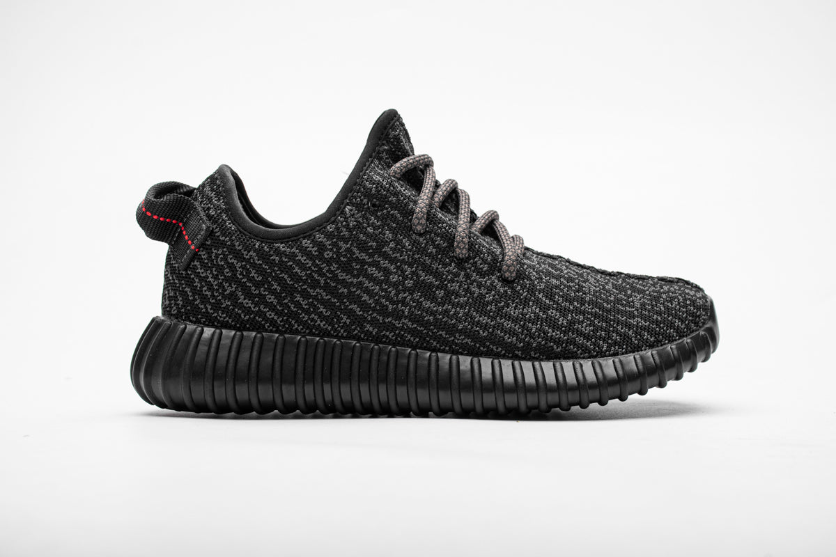 Yeezy Boost 350 'Pirate Black' - Sleek and Timeless Sneakers