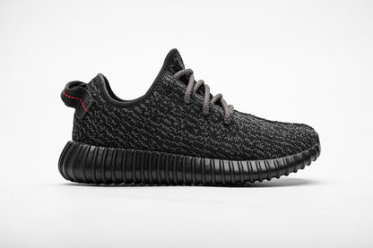 Yeezy Boost 350 'Pirate Black' - Sleek and Timeless Sneakers