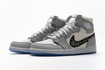 Air Jordan 1 High OG 'White Wolf Grey' - Luxury and Style Combined