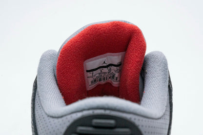 Air Jordan 3 Retro OG 'Black Cement' – Classic Basketball Sneaker