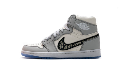 Air Jordan 1 High OG 'White Wolf Grey' - Luxury and Style Combined