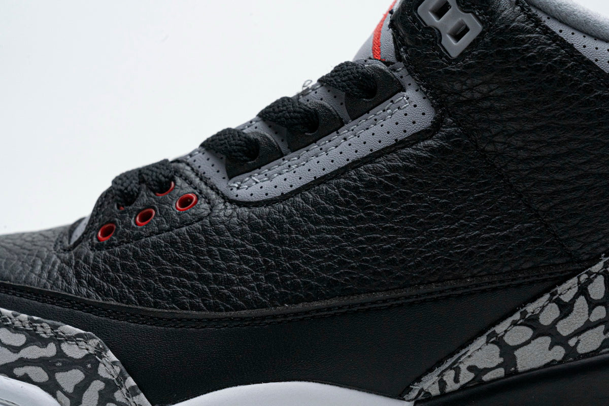 Air Jordan 3 Retro OG 'Black Cement' – Classic Basketball Sneaker