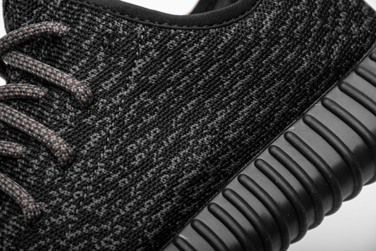 Yeezy Boost 350 'Pirate Black' - Sleek and Timeless Sneakers