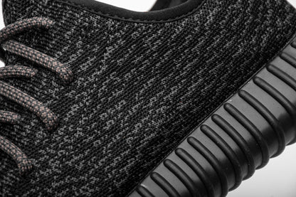 Yeezy Boost 350 'Pirate Black' - Sleek and Timeless Sneakers