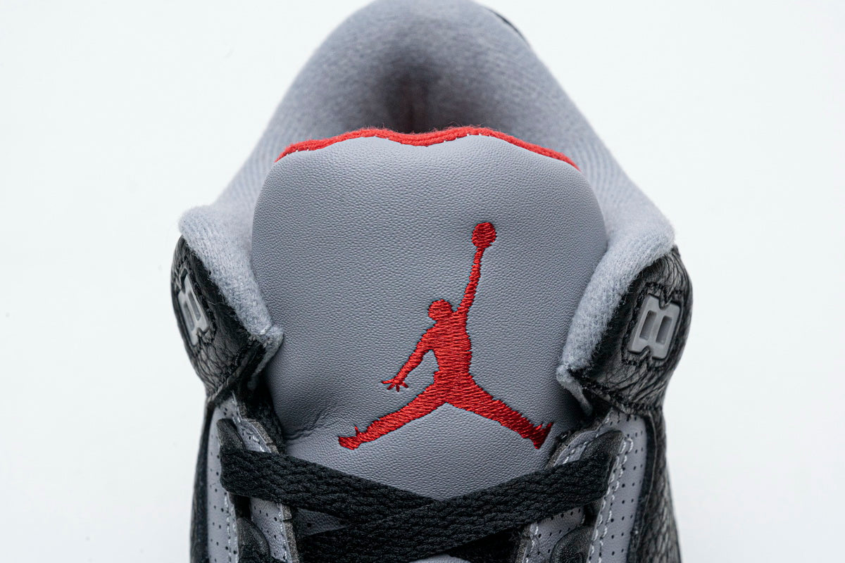 Air Jordan 3 Retro OG 'Black Cement' – Classic Basketball Sneaker